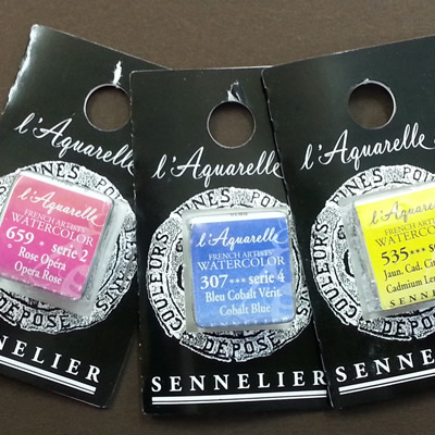 Sennelier Artist Half-Pans