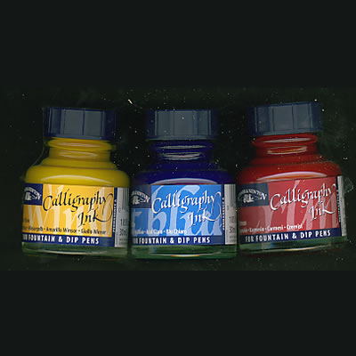 Winsor and Newton Calligraphy Inks